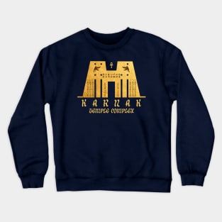 Karnak Temple Complex: Ancient Egypt Crewneck Sweatshirt